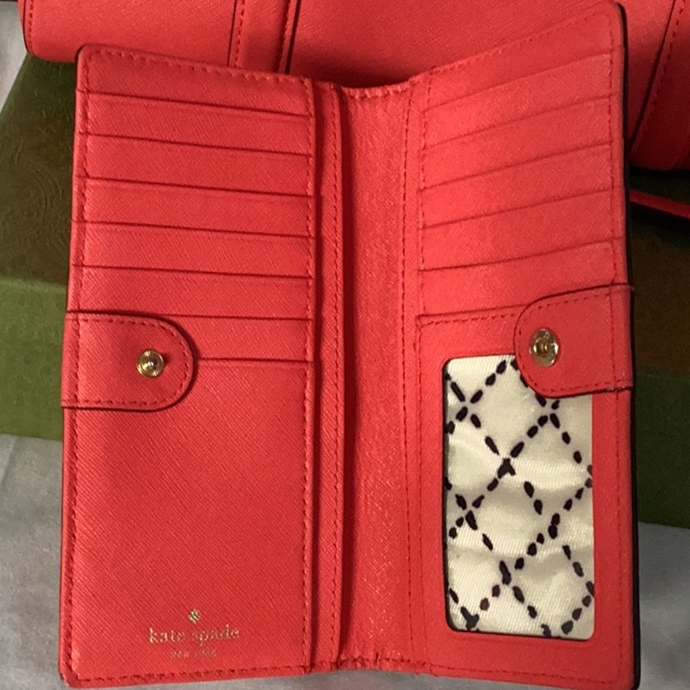 Kate Spade Red Crossbody Bag and Wallet Set - Picture 5 of 13